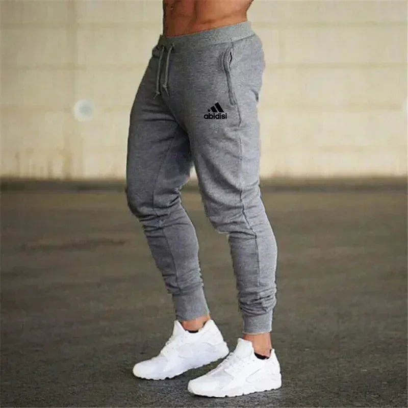2024 Joggers Pants For Men Summer Drawstring Sweatpants Thin Trousers Workout Running Gym Fitness Sports Pants Casual Streetwear