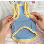 Pet Dresses Pet Dresses Thin Strap Dogs Vest Comfortable Fabric Printed Design Puppy Camisole Breathable Soft Small Dog Cat Dress Puppy