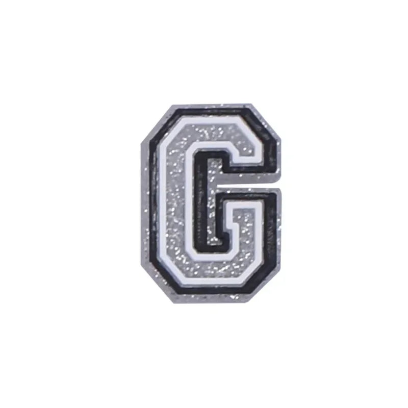 Shoe Charms for Crocs Accessories A B C Letter Shoes Charm for Croc Decorations Pins Men Accessory Jeans Woman Clogs Clips
