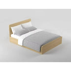 Hotel Bedroom Furniture Adult Double Bed Big Wooden Beds Comfortable and Eco-friendly Matertrial