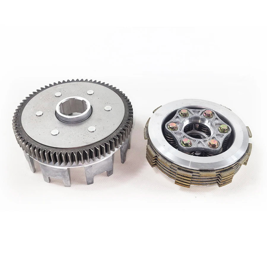 Clutch 70 Teeth Clutch 127mm diameter,6 plate and 6 Column for Zongshen,Bashan,Loncin Lifan CB CG200cc 250cc Water cooled engine