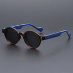 A classic round frame trendy and fashionable glasses, unisex, suitable for parties, gifts, all seasons