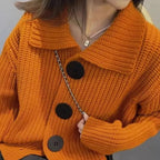 Women's Cardigans Spring Autumn Outerwear Solid Ladies Knit Sweaters Coat Y2k 2024 Trend Crochet Top Korean Fashion Casual Hot