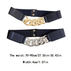 Stylish Women's Metal Chain Decor Belt - Perfect for Casual Wear & Everyday Purposes!