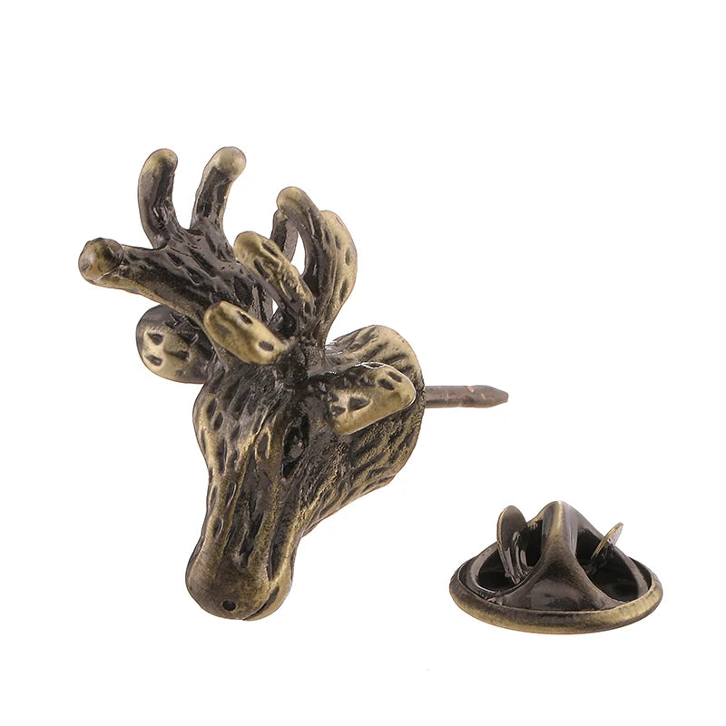 High quality men's and women's brooches cute animals dogs horses turtles lapels pins hats scarves badge accessories jewelry gift