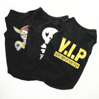 Dog Shirts for Small Dogs Boy Pet Printed Clothes with Funny Letters Summer Male Dog Clothes Soft Breathable Pet Tshirts Outfits