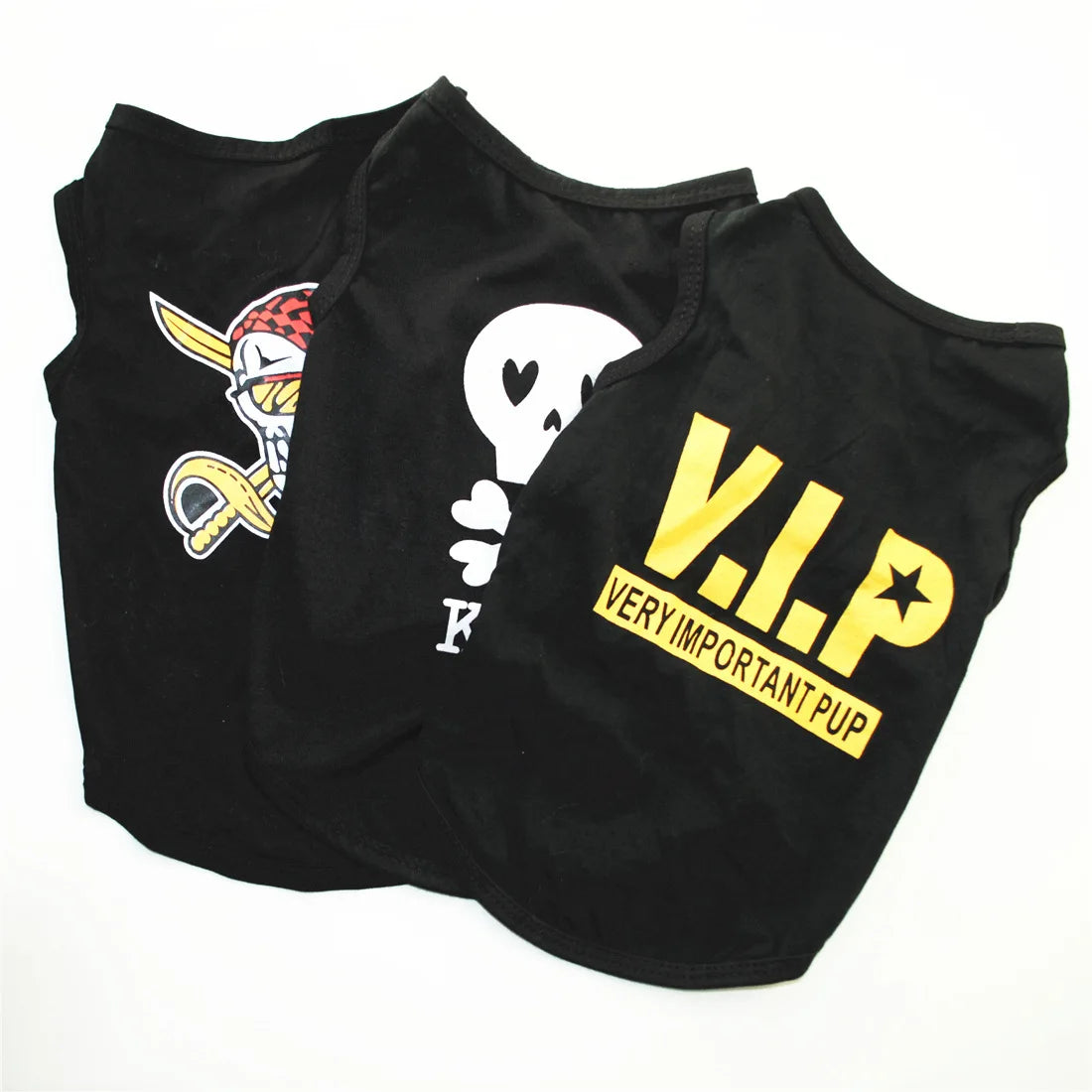 Dog Shirts for Small Dogs Boy Pet Printed Clothes with Funny Letters Summer Male Dog Clothes Soft Breathable Pet Tshirts Outfits