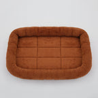 Pet Bed Soft Plush Square Kennel Cat Large Medium Small Dogs Bed Cushion Pet Accessories Cat Dog Sleep Pad House