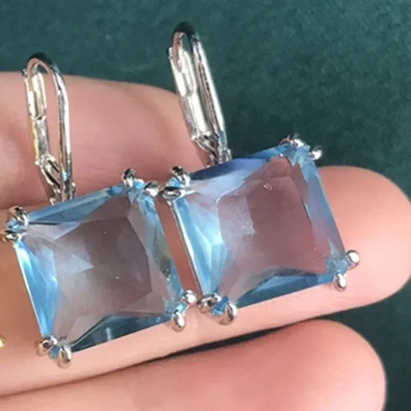 Original Drop Earrings 2025 New Trendy Crystal Fine Jewelry Sets Designer Earring Gift Party Jewelry for Women