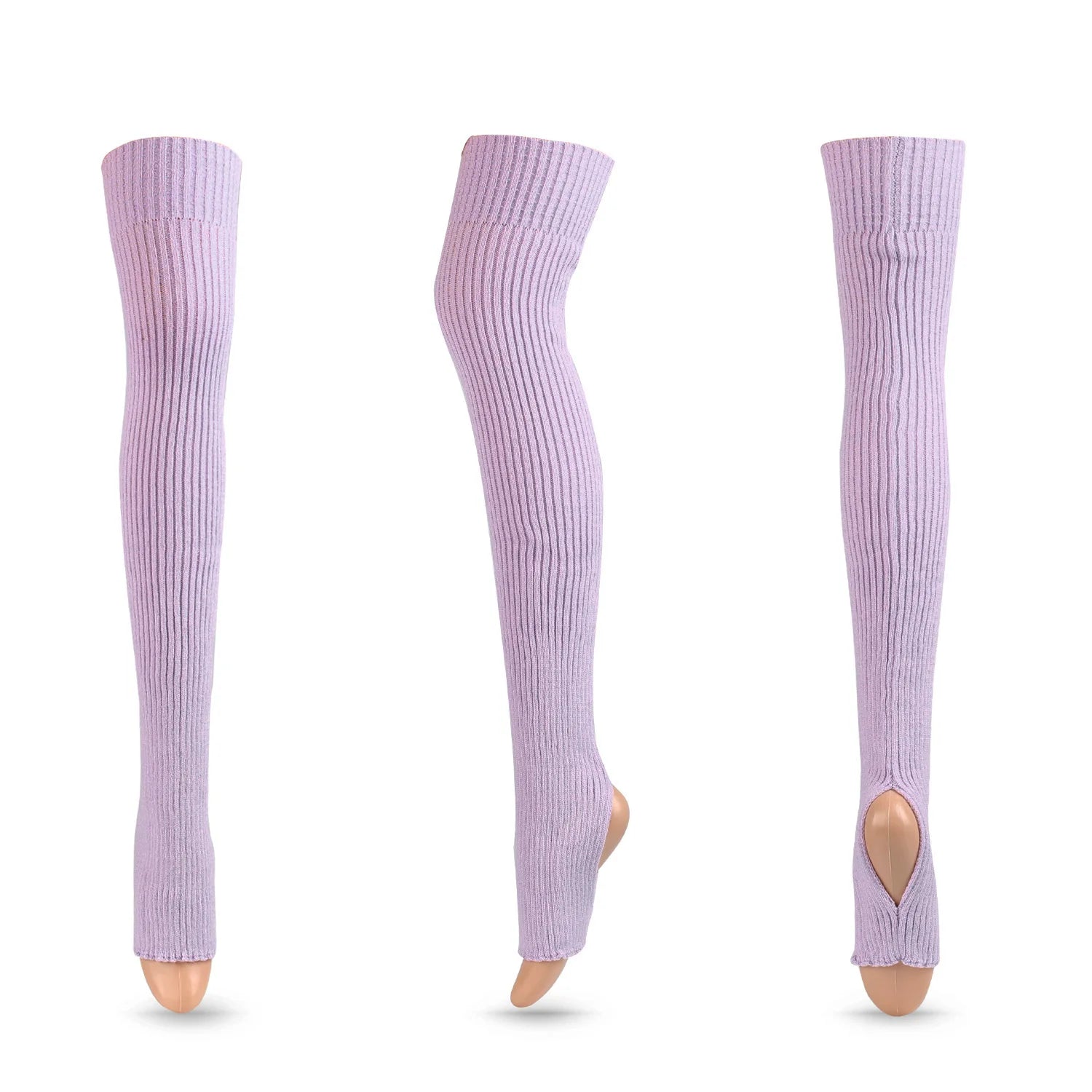 Leg Warmers New Adult Ballet Dance Stockings Yoga Warm Knit Shin Guard Sock Cover Extended Above Knee Stacking Socks 1 Pair