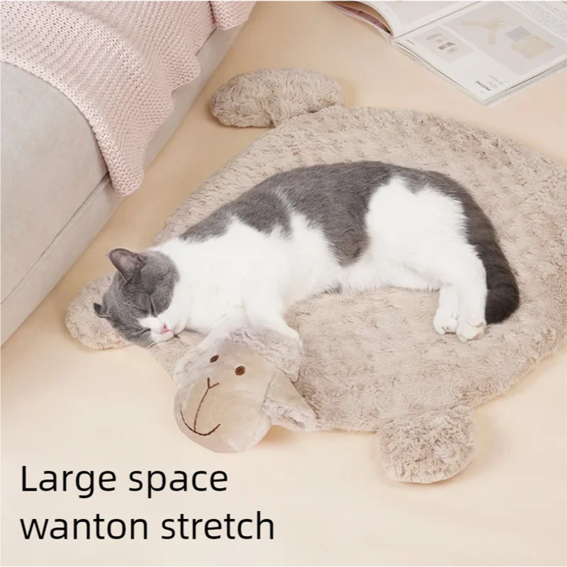 Cat mat, lamb mat, sleeping dog mat, pet mat, floor mat, cat mat, cat cage mat, pet mat
