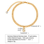 Men's Anklet,Men's Alphabet Ankle Bracele,Anklet for Men,Letter Ankle Bracelet For Men,Men's Jewelrs,Summer Beach Jewelry