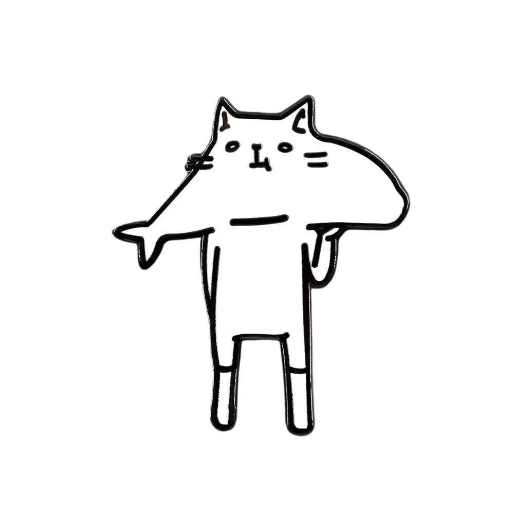 Luxury Brooches For a Subtle Yet Sophisticated Touch Applied To Clothing Backpack Decorate Badge Metal Enamel Pin Friend Gift