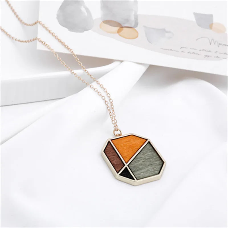 circular necklace, square, metal, multilayer, hip hop, long chain, cool, simple necklace, ladies and gentleman, jewelry, gifts