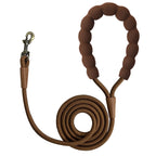 LL039--pet dog leash, 1.5-meter high density rope, soft handle, alloy buckle. Pet Leash