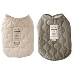 Winter Pet Coat Clothes for Cold Weather Clothing Warm Dog Clothes with Built in Harness Hole Pet Apparel Cozy Snow Vest