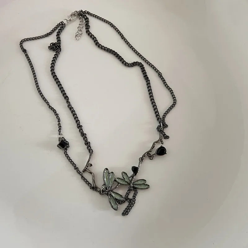 Shiny Chokers for Girls Sexy Punk Letter Night Entertainment Venue Statement Party Necklace