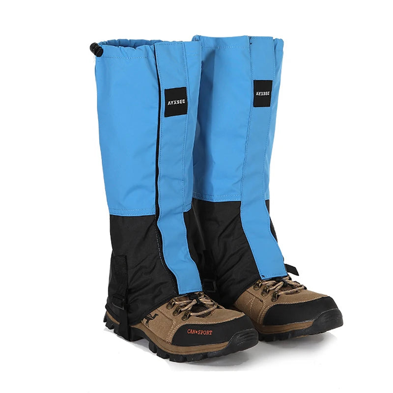 Waterproof Hiking Leg Warmer Gaiters for Men Women - Climbing Ski Camping Hunting Winter Outdoor Travel Legging Leg Covers