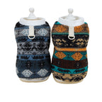 Winter Dog Sweater for Small Dogs, Soft Thermal Fleece Dog Clothes Chihuahua Yorkie Puppy Sweater Pet Pullover with Leash Ring