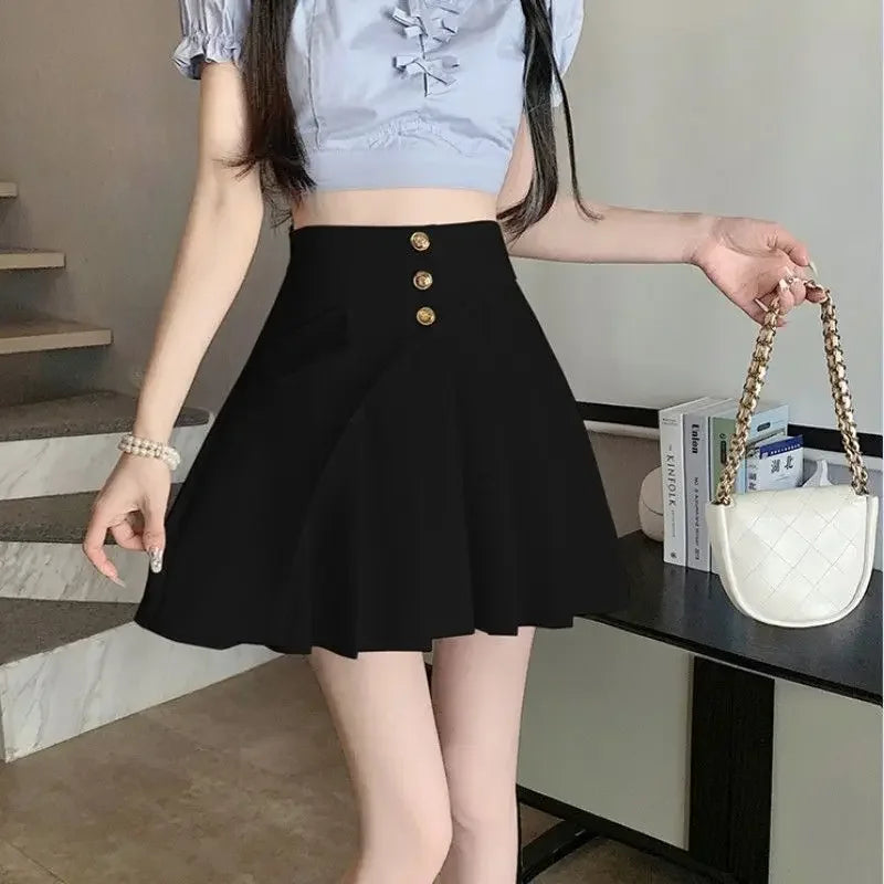 Skirts For Women High Waist A Line Woman Skirt Cheap Clothing Sales Stylish Offer Aesthetic Hot Luxury Elegant Streetwear Casual