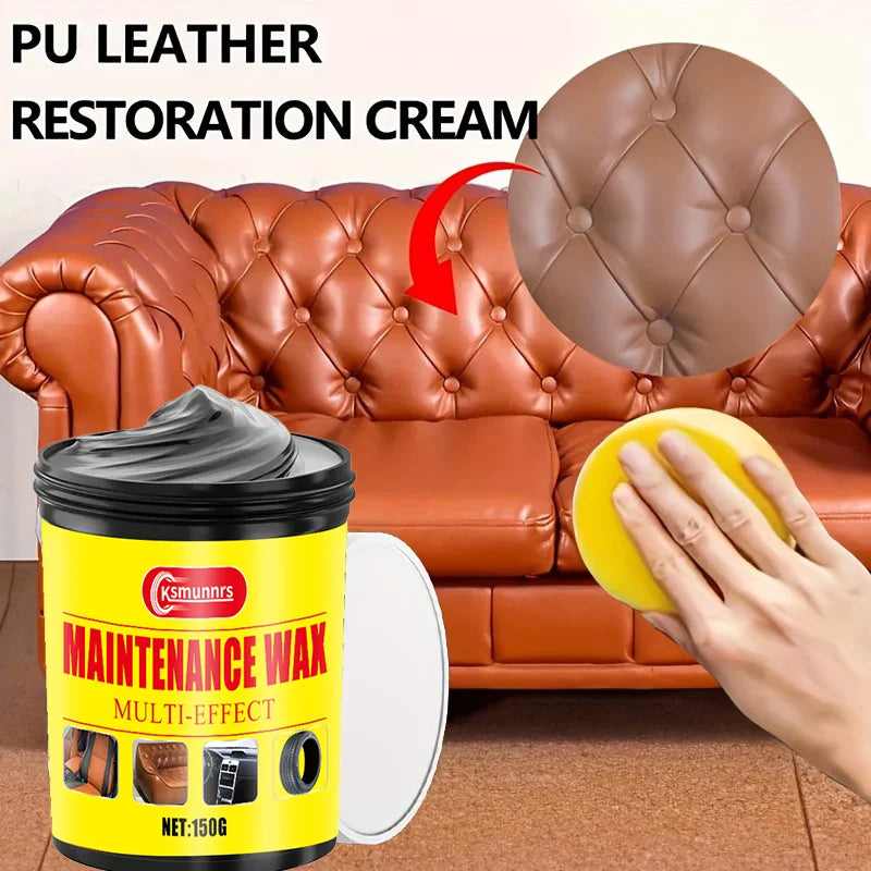 Leather polishing: Used to repair the color of goods, car seats, sofas, jackets and shoes, leather bags, leather clothing mainte