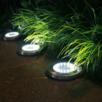 Outdoor Garden Lights Solar Ground Lights 20 LED Upgraded Landscape Lights for Lawn Pathway Yard Deck Patio Walkway