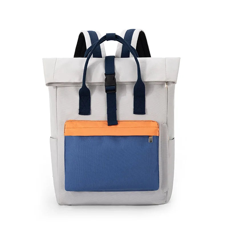 Backpack, Simple Female College Student, Can Hold Computer, Travel, Lightweight 2024 New Style, Large-Capacity Backpack, School