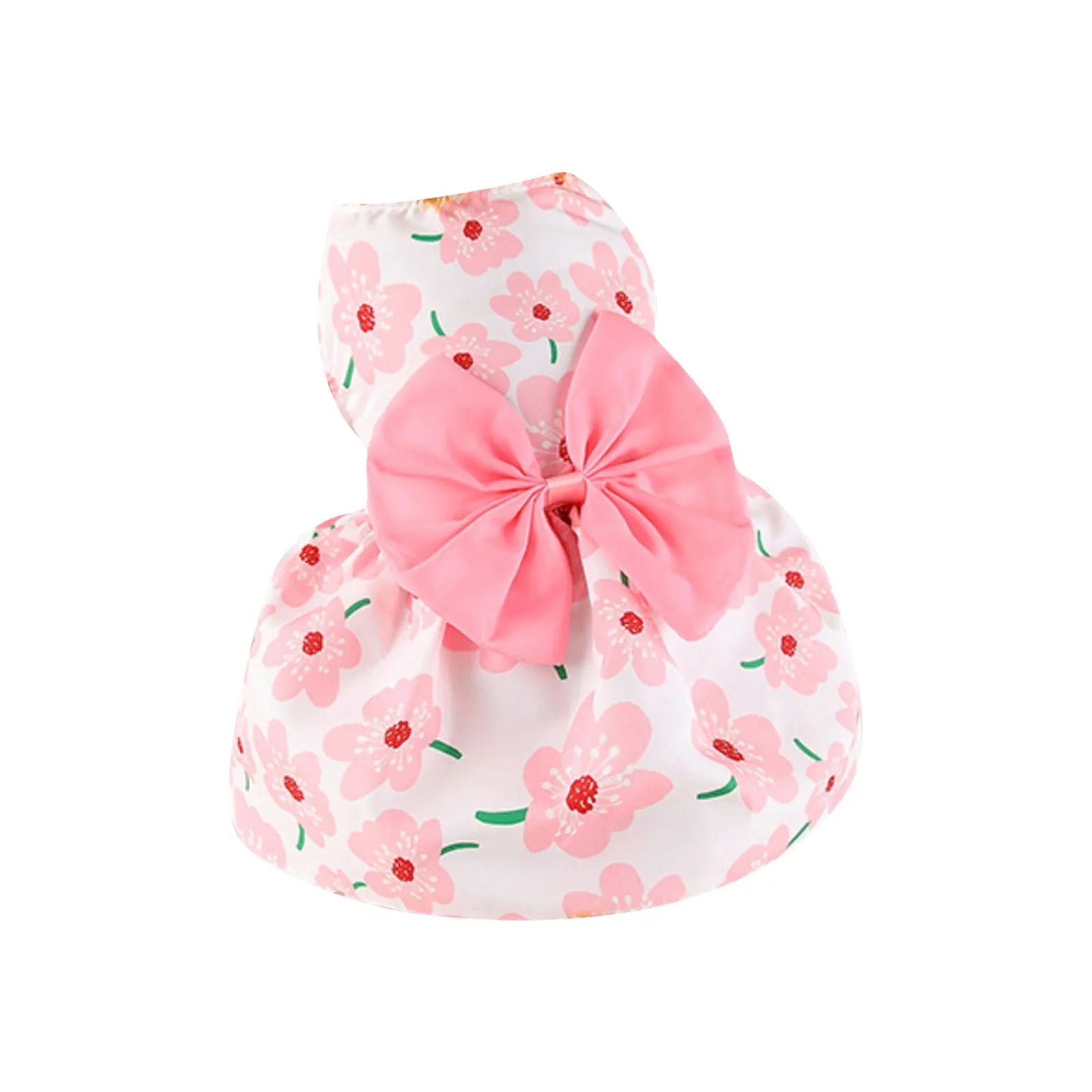 Pet Dresses Soft Comfortable Sleeveless Floral Outfit for Cats And Dogs Perfect for Daily Wear Special Occasions Dog Skirts