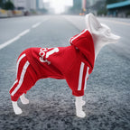 name-branded clothes Brand Design Adidog Clothing Dog Jumpsuit Sports Suit Spring Dog Clothes for Small Dogs Chihuahua Terrier Beagle Pet Apparel