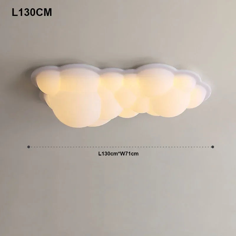 Modern living room pendant light Nordic designer pendant light bedroom dining room decoration cream style ceiling cloud light