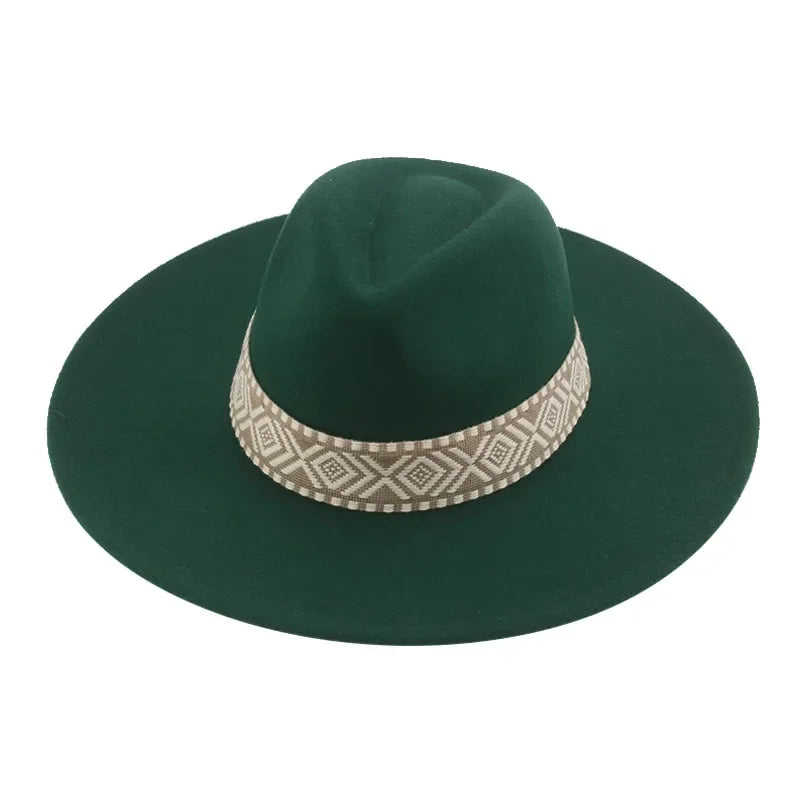 Hat Hats for Women Fedoras Men Caps Male Autumn Winter Solid Winter Hat Casual Band Jazz Caps 60cm Big Size Sombreros De Mujer