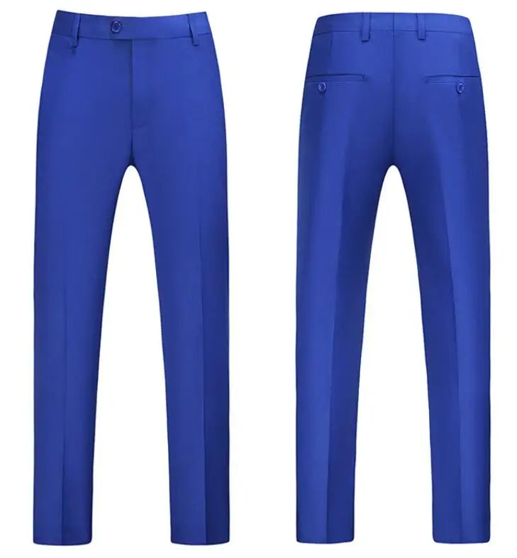 Men Formal Pants, 2025 New Elegant Man Office Work Pant, Casual Polyester Fiber Trousers Men 17 Colors Pantalones Hombre