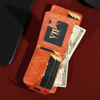 Men's Wallets With 100 US Dollar PatternWallet Male Leather Walet Photo Card HolderFashion Large Capacity Wallet Purse Bag