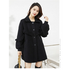 New Wool Coat with Fat Mid-length Fashion Double-sided Wool Coat