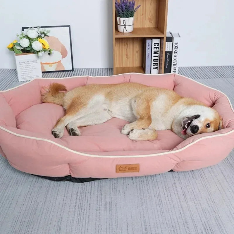 Pet Bed for Dogs Home Dog Bed Large Dog Kennel Accessories Washable Big Bedd Supplies Plush Mat Accessoires Underpad Bedding