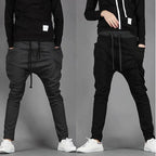 Men Joggers  2024 Big Pocket Hip Hop Trousers Men's Harem Pencil Pants Men's Jogger pants Sweatpants Men