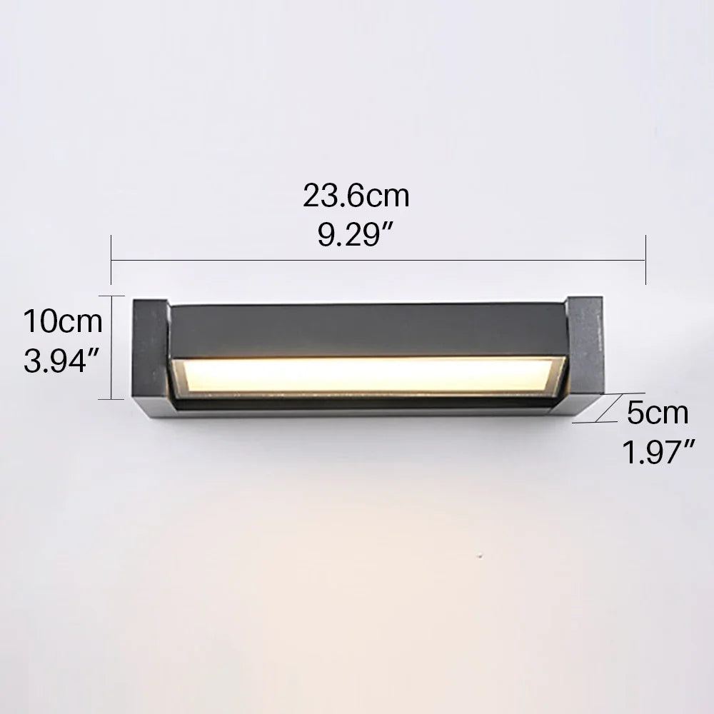 LED Lights Outdoor Porch Light Sconces Exterior Wall Light Fixtures Waterproof Lamp for Home Decoration Patio Doorway Wall Lamp