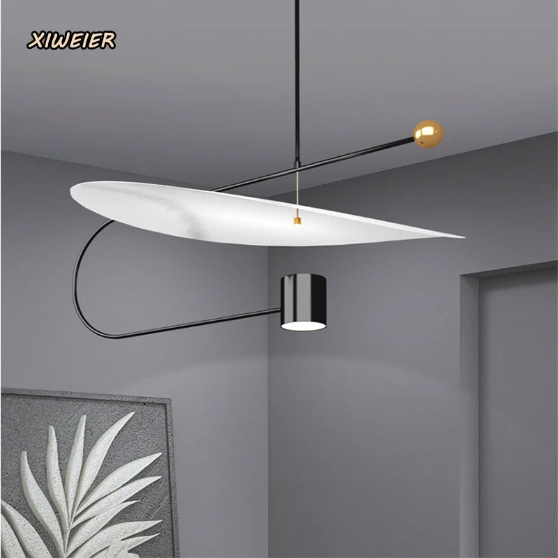 Danish Simple Modern Living Room Restaurant Study Designer Decorative Chandelier