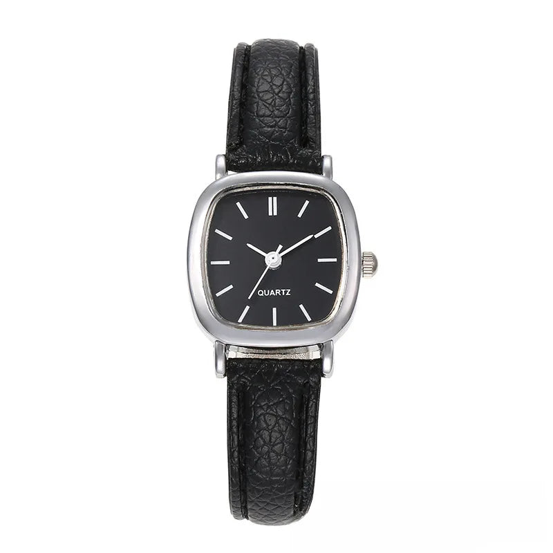 Casual Watch For Women Fashion Leather Watches Antique Simple Ladies Quartz Wristwatches Female Clock Gift Reloj Mujer