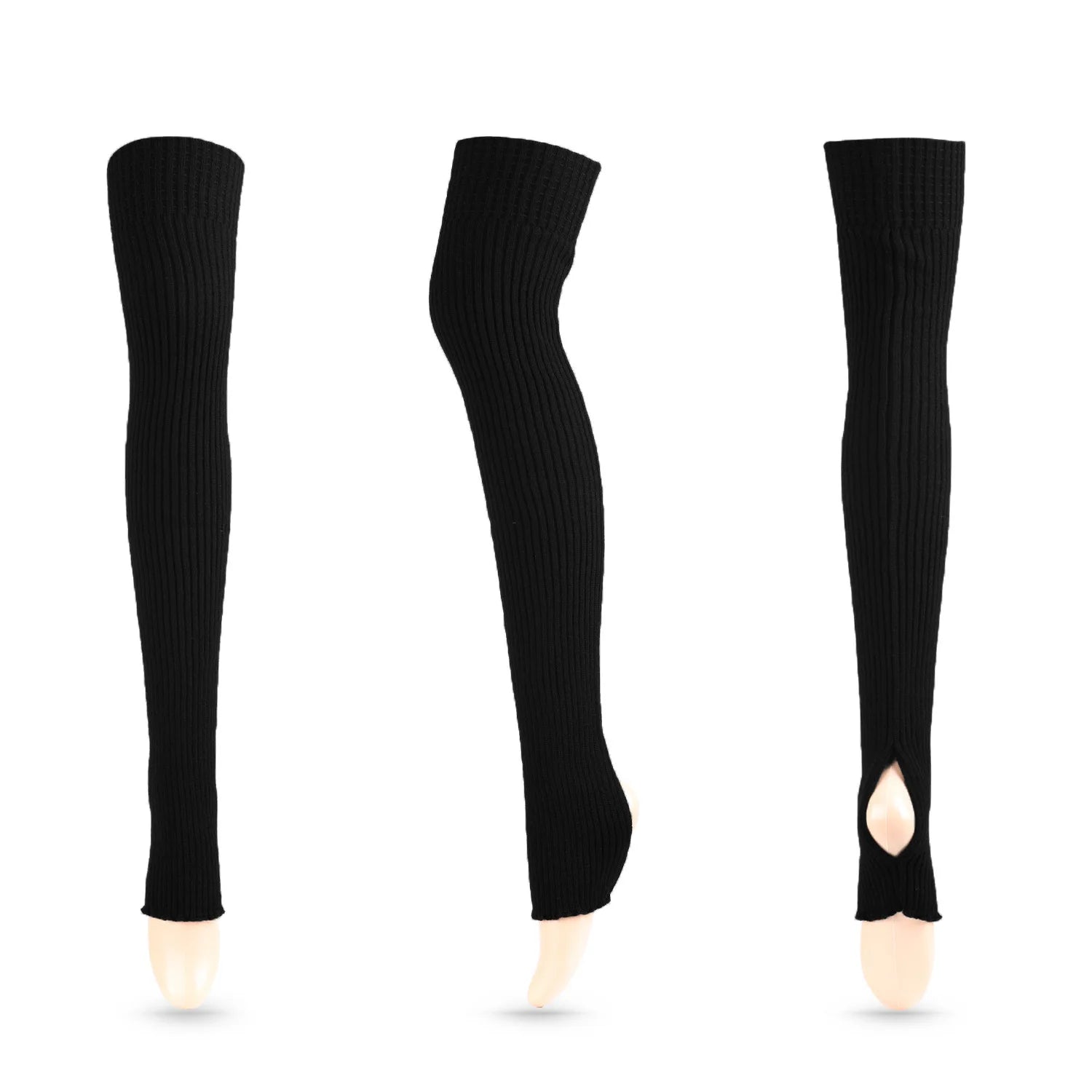 Leg Warmers New Adult Ballet Dance Stockings Yoga Warm Knit Shin Guard Sock Cover Extended Above Knee Stacking Socks 1 Pair