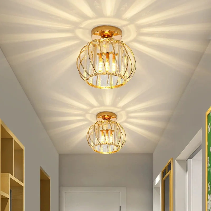 Light Luxury Living Room Chandelier Dining Room Master Bedroom Ceiling Light Corridor Aisle Light Modern Interior Decor Lighting