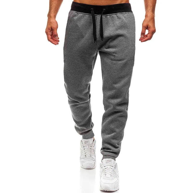 2025 Mens Joggers Casual Pants Fitness Men Sportswear Tracksuit Bottoms Skinny Sweatpants Trousers Black Gyms Jogger Track Pants