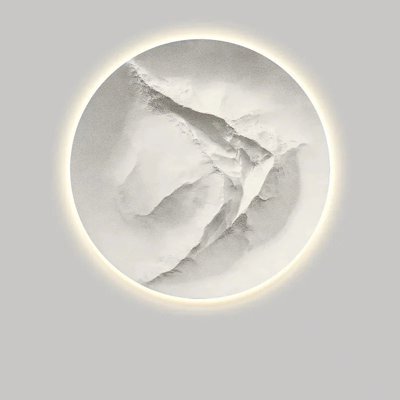 Modern living room interior plane painted Led wall light corridor hanging room bedside dining room hanging decoration