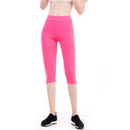Women's Leggings High Waisted Capri Leggings No Pockets For Women Yoga Pants Workout Capri Pants
