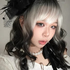 Gothic Subcultur Lace Bow Veil Small Fedoras Hats for Women Harajuku Lolita Feather Floral Fascinator Headband Hat Accessories