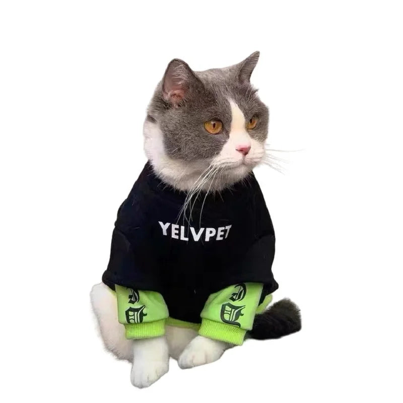 Pet Hoodies for Dogs Cats Spring Dog dog hoodie Clothes Chihuahua Bichon Poodle Dog Sweatshirt Solid Montage Puppy Clothing Pet Costumes