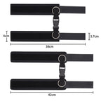Couple Femdom Handcuffs Ankle Cuffs SM Bondage Alternative Bondage Buckle Handcuffs Set Sex Toys Adult Sex Toy