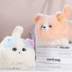 Simulation Electric Plush Toys Cute Cat Dog Interactive Kids Huggy Pets Speak Electronic Accompanied Toy Children Gifts Birthday