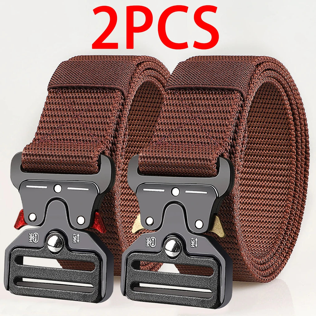 Versatile Men's Tactical Belts - Durable, Adjustable Design-For Outdoor Sports Enthusiasts，Pair with Pants Jeans，For Men Women ﻿