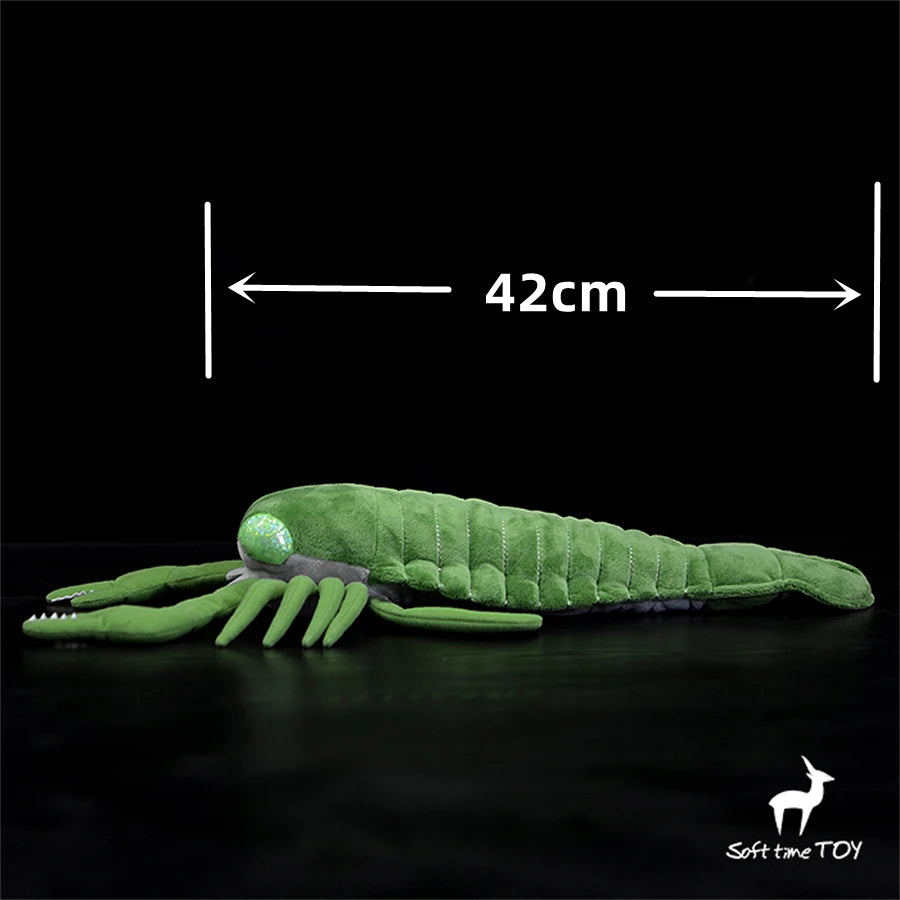 Realistic Megalograptus Plush Toy Eurypterid Plushie Pterygotus Peluche Lifelike Stuffed Animals Simulation Doll Kawai Toy Gifts